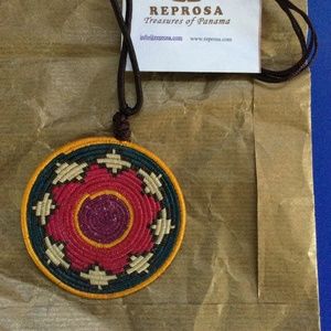 Handwoven Panamanian  Necklace